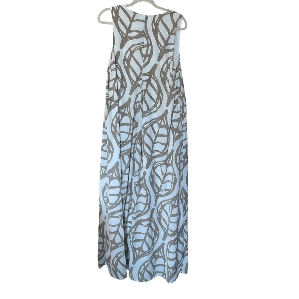 WHIT TWO Anthropologie Abstract Print Sleeveless Maxi Dress Size M - Picture 5 of 8